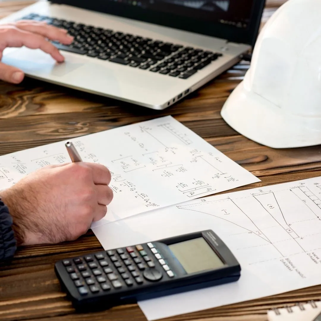 Design including hand calculations and manual designs