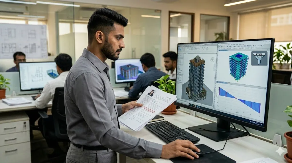 Why Structural Employers in India Are Filtering CVs Based on ETABS and Revit and How Freshers Can Prepare